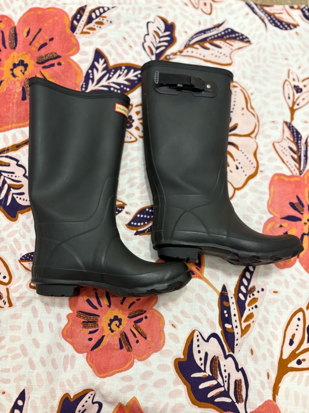 Black Huntress Hunter Boots Size 38/ US 6/7